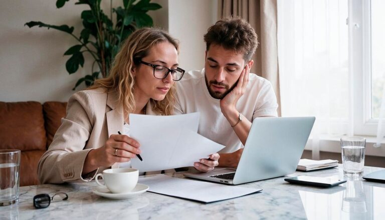young-professionals-collaborating-project-with-laptop-papers_24972-2888